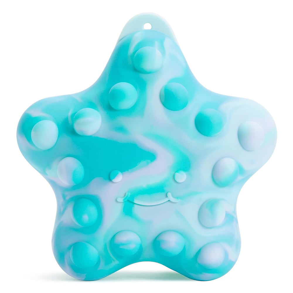 Munchkin® Pop Squish™ Bath Toy, Mold Free Baby and Toddler Bathtub Toy with Sensory and Fidget Play, Starfish